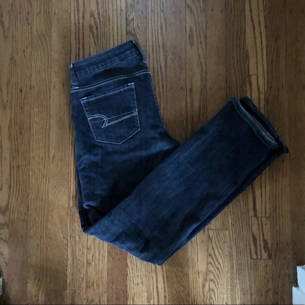 Black American eagle jeans